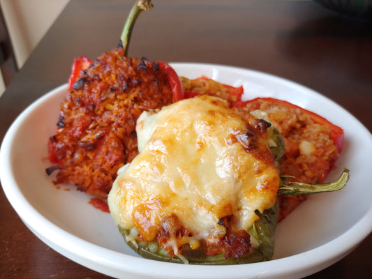 Italian Sausage Stuffed Peppers Recipe