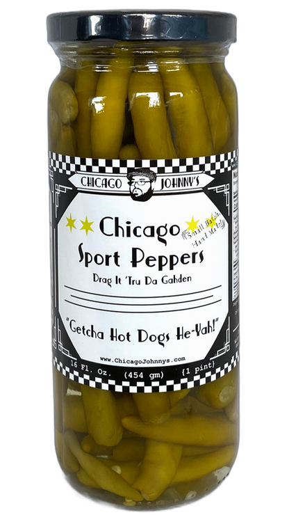 chicago hot dog sport peppers