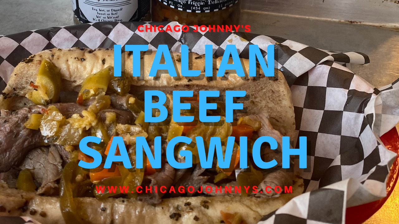 chicago italian beef sandwich peppers