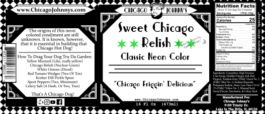 chicago dog relish nuclear color